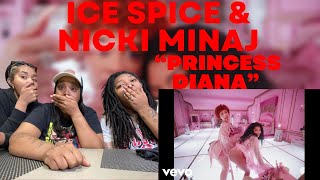 Ice Spice & Nicki Minaj - Princess Diana ( Official Music Video) REACTION