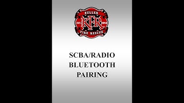 Step-by-Step Video Guide: Pairing the Motorola APX NEXT XE with the MSA G1 SCBA