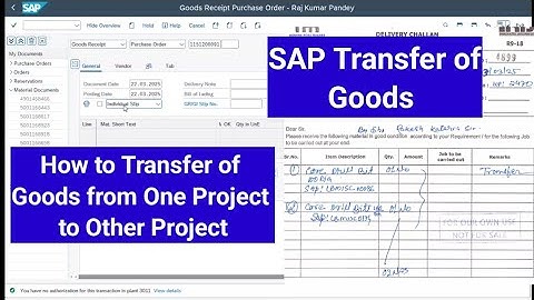SAP MM Module: How  to transfer of goods from one location to other  in SAP? Stock transfer PR, PO