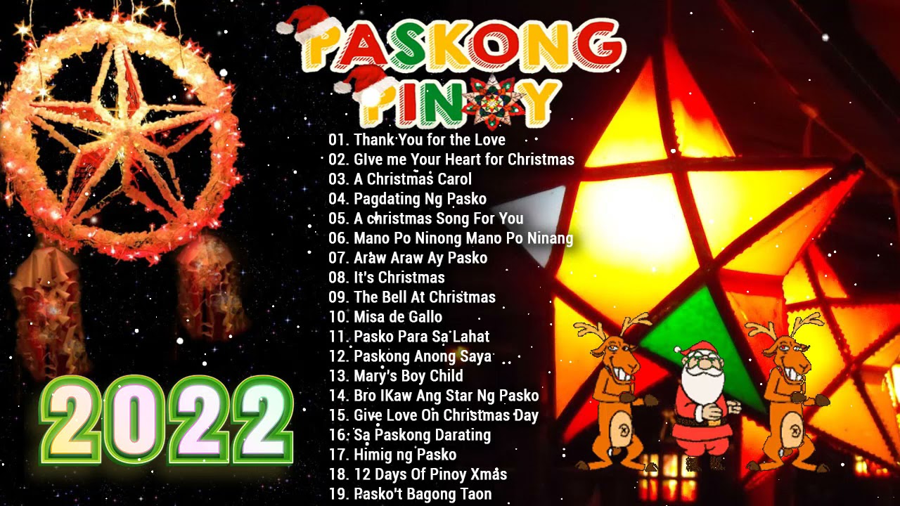 Paskong Pinoy Medley Filipino Traditional Christmas Tagalog Songs