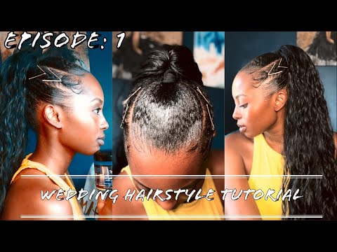 Wedding Guest Bridesmaid Hair Style Episode 1 High Ponytail Using Themanechoice Styling Gel