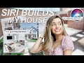 SIRI BUILDS MY HOUSE in BLOXBURG | ROBLOX