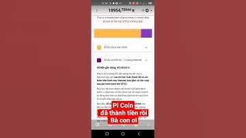 Pi coin đã thành tiền rồi bà con ơi #pinetwork #picoin #pi