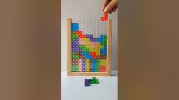 PLAY TETRIS PUZZLE 🧩 Game 🎮| BLOCKS GAME TETRIS | SATISFYING VIDEO #tetris #video 