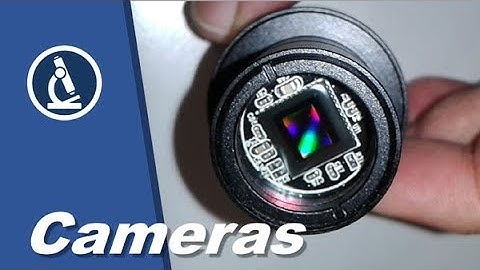 🔬 018 - How can one take  pictures with a microscope? All about Microscope CAMERAS and ADAPTERS