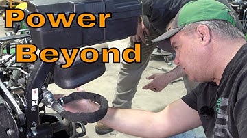 Dueling John Deere 1025r/1023e Power Beyond Install!