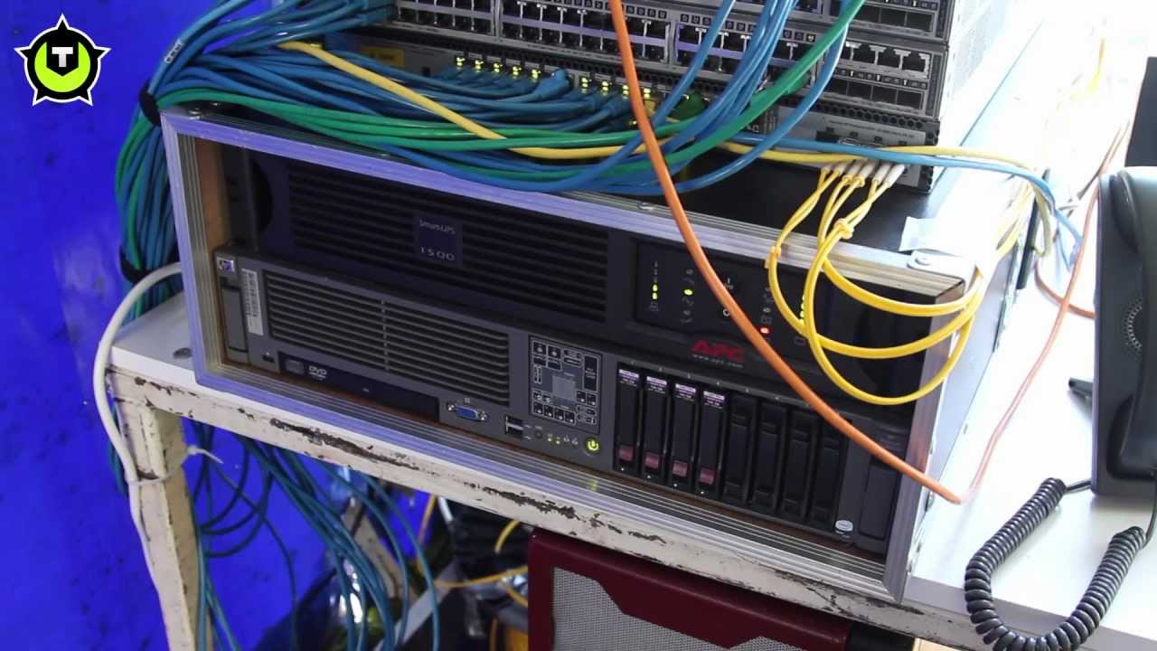 Campzone 2012: De opbouw