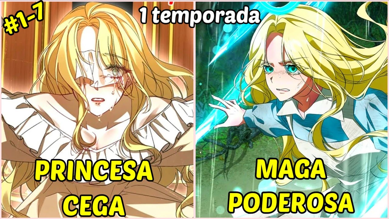 Princesa Cega Maltratada Aprende Magia Para se Defender - Resumo Manhwa