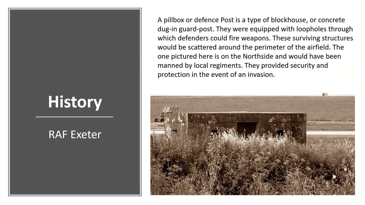 RAF Exeter Audio visual online version