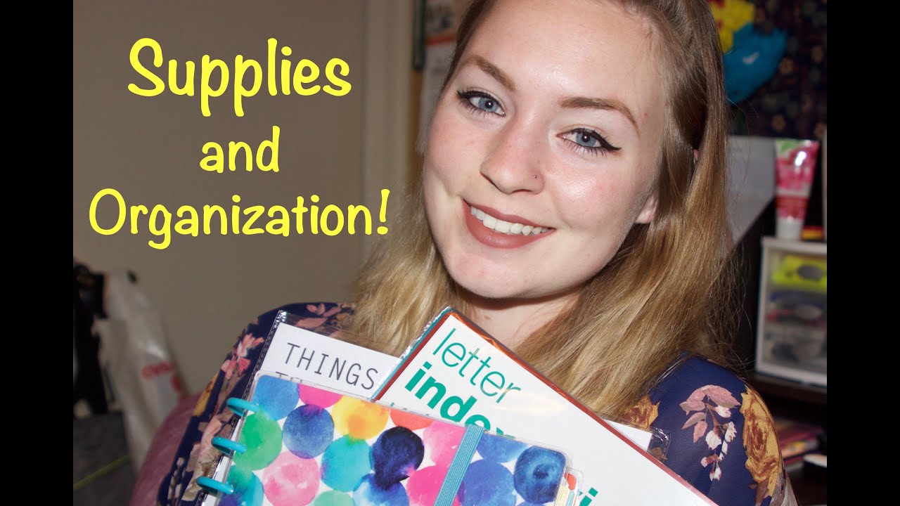 Supplies and Organization for Nursing School