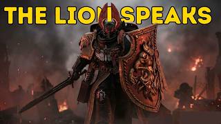 Lion El’Jonson Motivation | Vigil in the Darkness