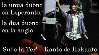 Sube la Ter’ – Kanto de Hakanto ĉe NASK 2019