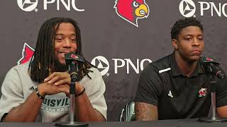 Louisville DL Wesley Bailey, OL Rasheed Miller ahead of game at Virginia Tech