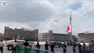 México despliega 54 aeronaves en la tradicional parada aérea por la Independencia
