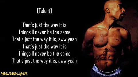 2Pac - Changes ft. Talent (Lyrics)