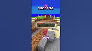 Minecraft, But I Turn Into Any Block I Choose! ⛏️ #shorts