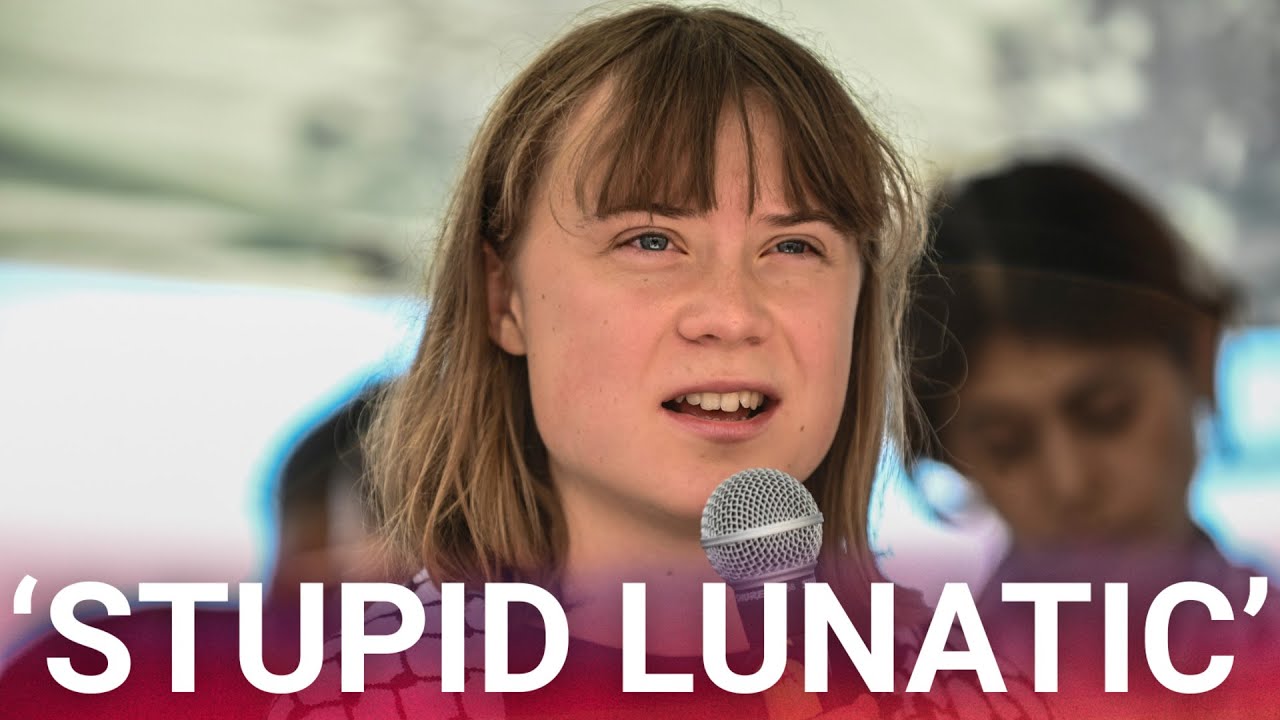 Greta Thunberg disgracefully banned from Venice after dying canal green in protest