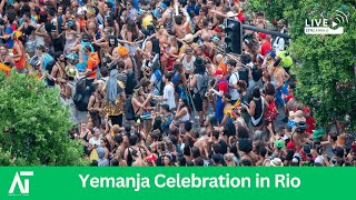 Brazilians Celebrate Yemanja at Rio Beach 🇧🇷 | Amaravati Today Live