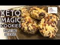 Keto Magic Cookies #KetoRecipes #KetoSnacks #LowCarbRecipes #LowcarbSnack #FlourlessRecipe #EasyKeto