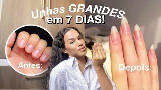 UNHAS GRANDES E FORTES em 7 DIAS! Receitas Caseiras para Crescer Unhas Rápido