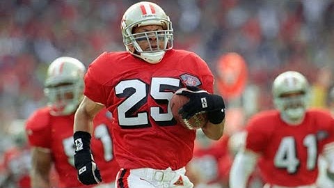 Eric Davis Pick Six NFC Title Game (1994)