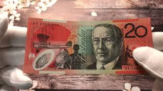 Australia 20 dollar polymer banknote