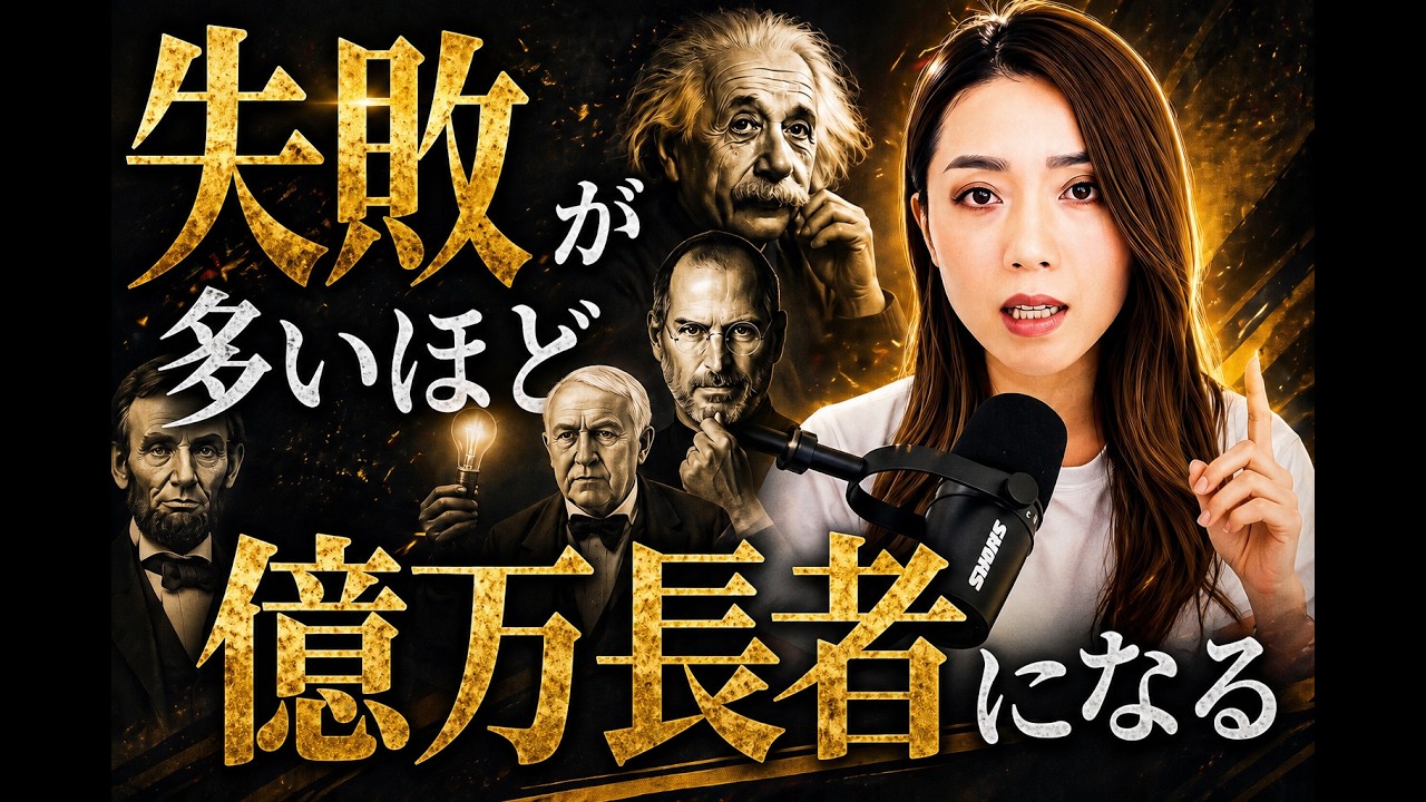 脳科学でも判明！成功者が我が子たちに語り継ぐ「正しい」失敗の仕方【起業家のマインドセット】