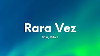 Taiu, Milo j - Rara Vez (Letra/Lyrics)  [1 Hour] Aziza Letra