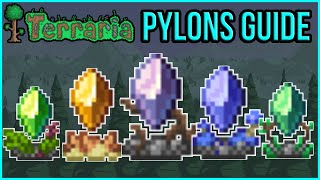 Terraria 1.4 - Pylons & Npc Happiness Guide Resimi