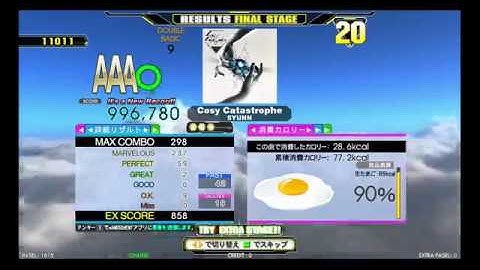 Cosy Catastrophe / SYUNN [DOUBLE BASIC (BDP)] : DanceDanceRevolution A (DDR A)
