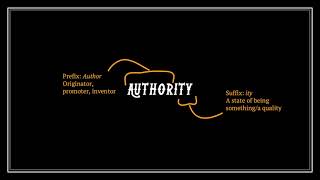 Textual Concepts: Authority