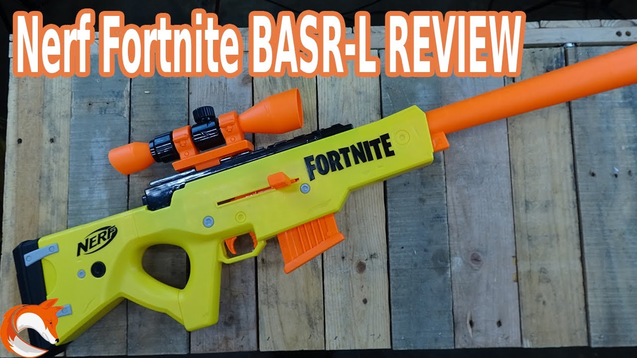 REVIEW] Nerf Fortnite BASR-L  SNIPER RIFLE, BROS! 