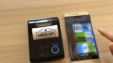 Tabshop works with EastRoyce ER-58 bluetooth receipt printer