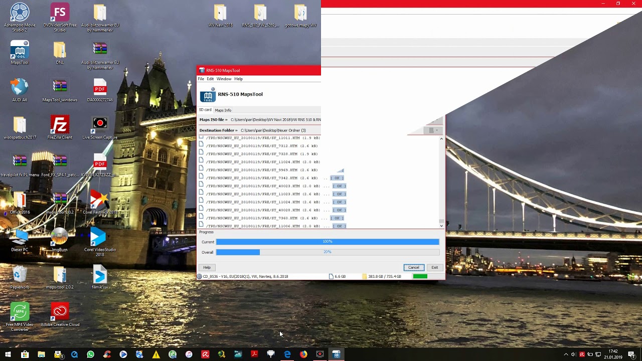 RNS 510 MapsTool v3.0.3 navi update 2019‼️ via SD Karte - YouTube RNS 510 MapsTool v3.0.3 navi update 2019‼️ via SD Karte - YouTube