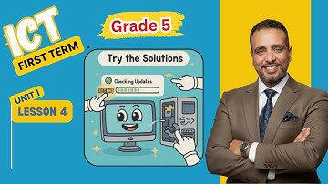 ICT grade 5 First term unit 1 Lesson 4