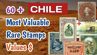 Chile Stamps Value Most Expensive Stamps of Chile Rare Old Stamps Worth Money
