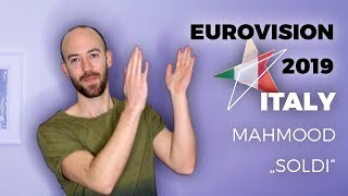 🇮🇹 Italy - Mahmood "Soldi" - My reaction (Eurovision 2019 - Sanremo) chords