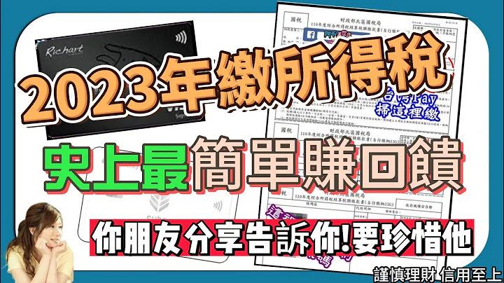 2023年所得稅！史上最簡單繳法也能賺回饋，連初學者都會用的信用卡賺繳費回饋方式｜台新@GoGo卡 / 台新Pay / 國泰CUBE卡 / 新光OU點點卡 ~ 繳稅也能賺，你別不信！ - 天天要聞