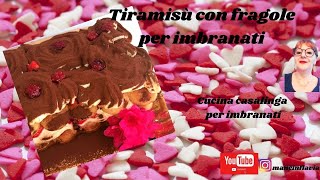 Tiramisù con fragole per imbranati#tiramisù#fragole#imbranati