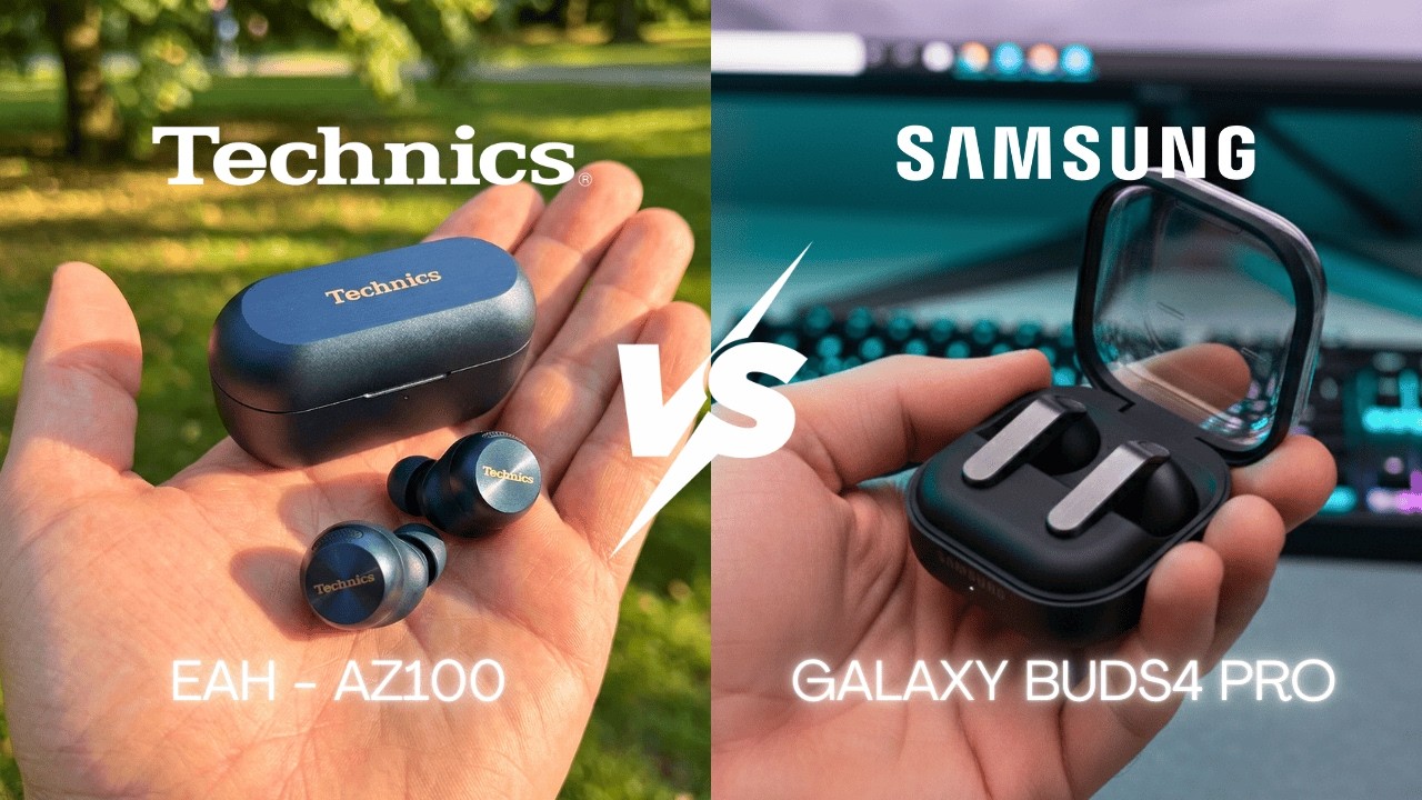 Samsung Galaxy Buds4 Pro против Technics EAH AZ100: не купите не те наушники.
