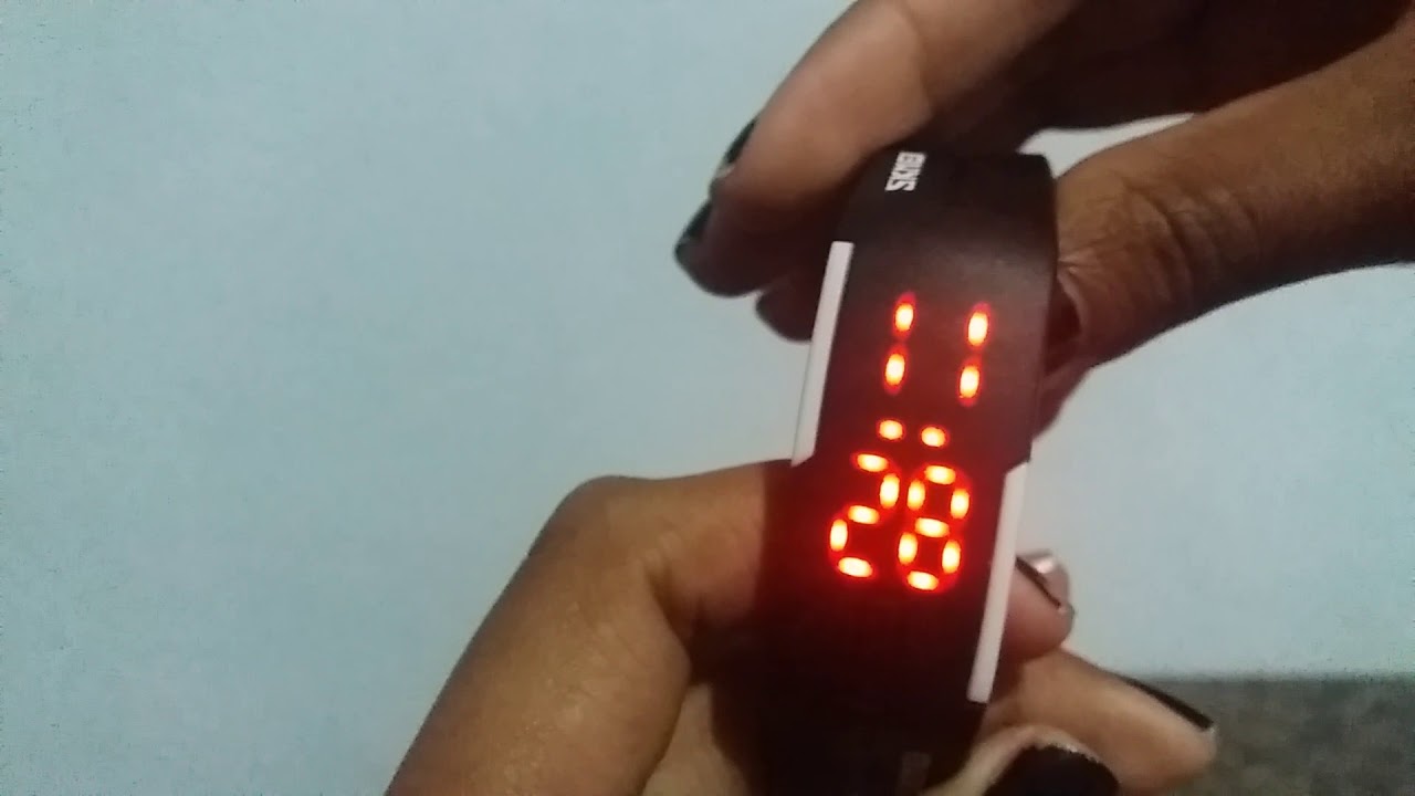 Relógio Unissex Skmei Digital 1099 Preto - YouTube