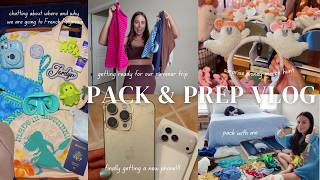 FRENCH POLYNESIA PACK & PREP VLOG💙chatting and getting ready for our big summer trip