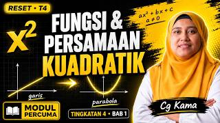 Fungsi & Persamaan Kuadratik | Matematik Tingkatan 4 Bab 1 (RESET)