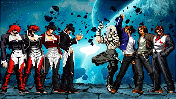 [KOF Mugen] Iori Yagami Team vs Kyo Kusanagi Team