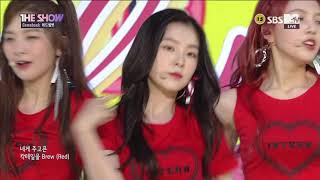 Red Velvet - 빨간 맛 (Red Flavor) (SBS MTV THE SHOW Special Comeback Stage)