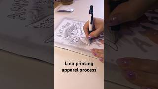 How I Hand Print My Art on T-Shirts!