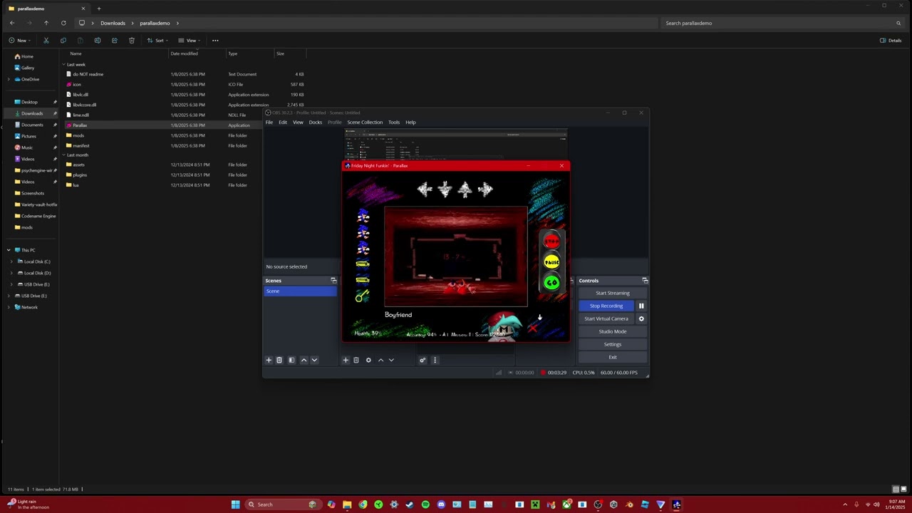 FNF Parallax Demo - Expulsion