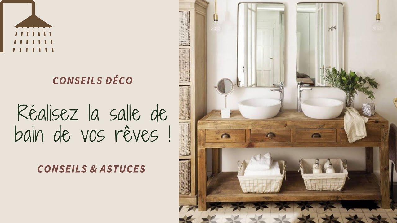 DECO ♡ Découvrez les dernières tendances pour la salle de bain