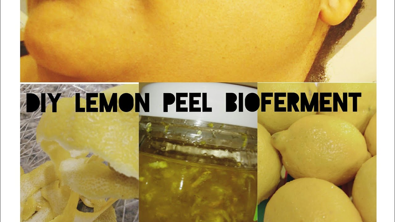 DIY LEMON PEEL IN GLYCERIN EXTRACT + LACTO BIOFERMENT FOR SKIN LIGHTENING | HYPERPIGMENTATION TREAT