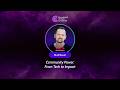 Community Power: From Tech to Impact - keynote by Rudi Bauer at the International HR Tech Conference